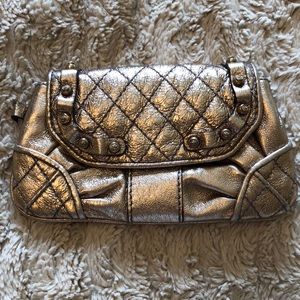 Mini Juicy Couture Gold Clutch